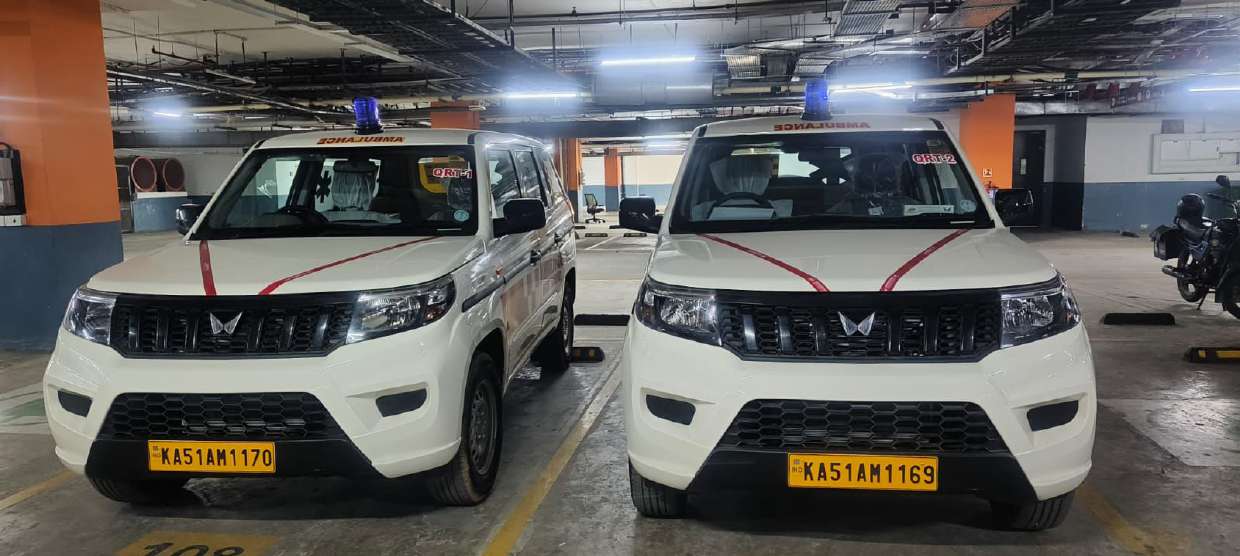 Emergency ambulance fleet