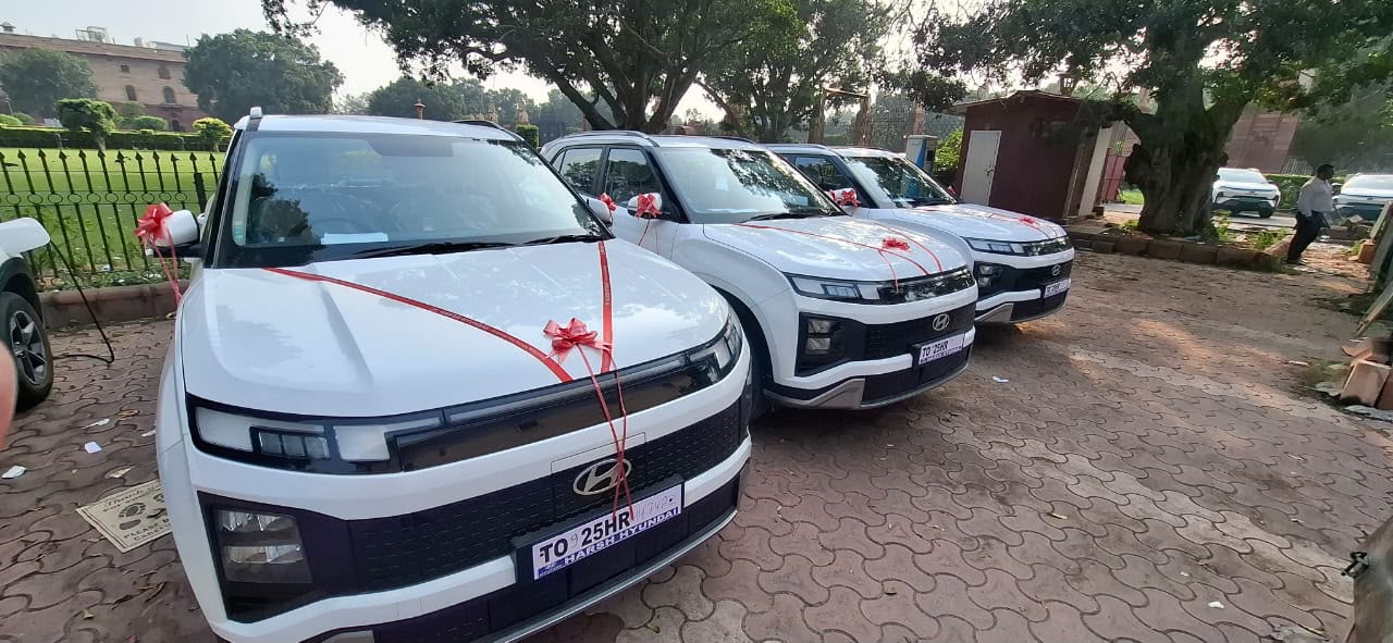 Sedan fleet ribbon ceremony