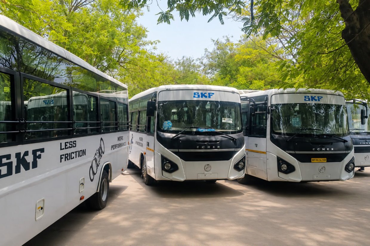 CNG bus fleet